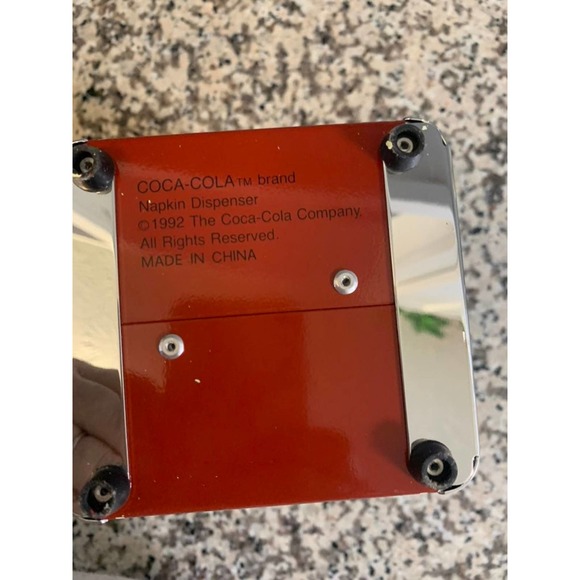 Coca Cola Collectable Napkin Despenser. Brand New in Box! - Picture 2 of 4